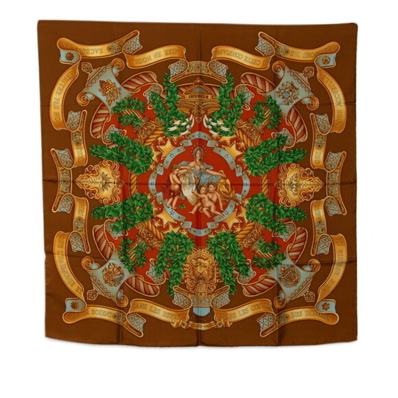 Authentic Hermes Carré Europe Silk Scarf - Picture 1 of 7